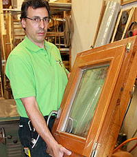 Glasfenster-Reparatur, Fensterreparatur Heidelberg